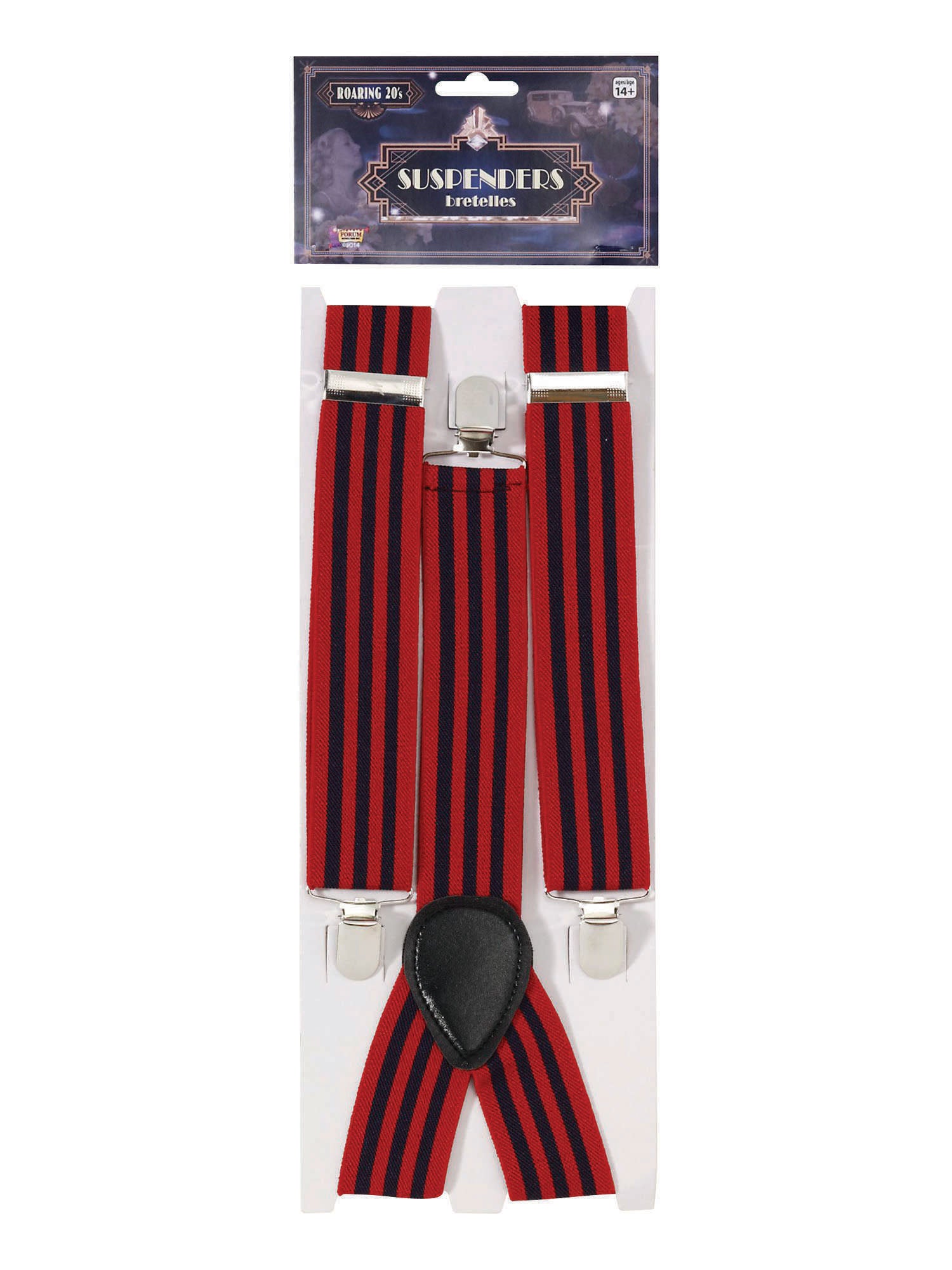 Braces Striped Red/Blue 1