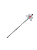 Silver Wand With Jewels 1