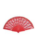 Red Lace Fan 1