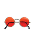 Lennon Glasses - Orange/Gold Frame 1