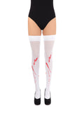 White Stockings With Blood Stains 1
