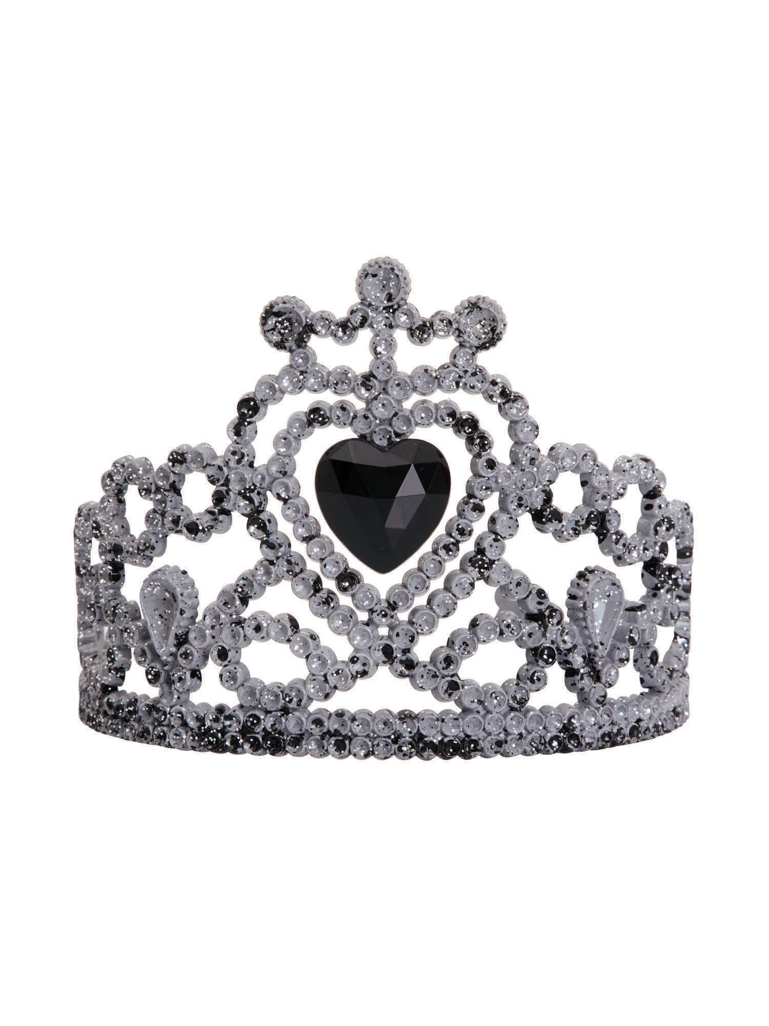 Zombie Tiara W/Black Heart Stone 1