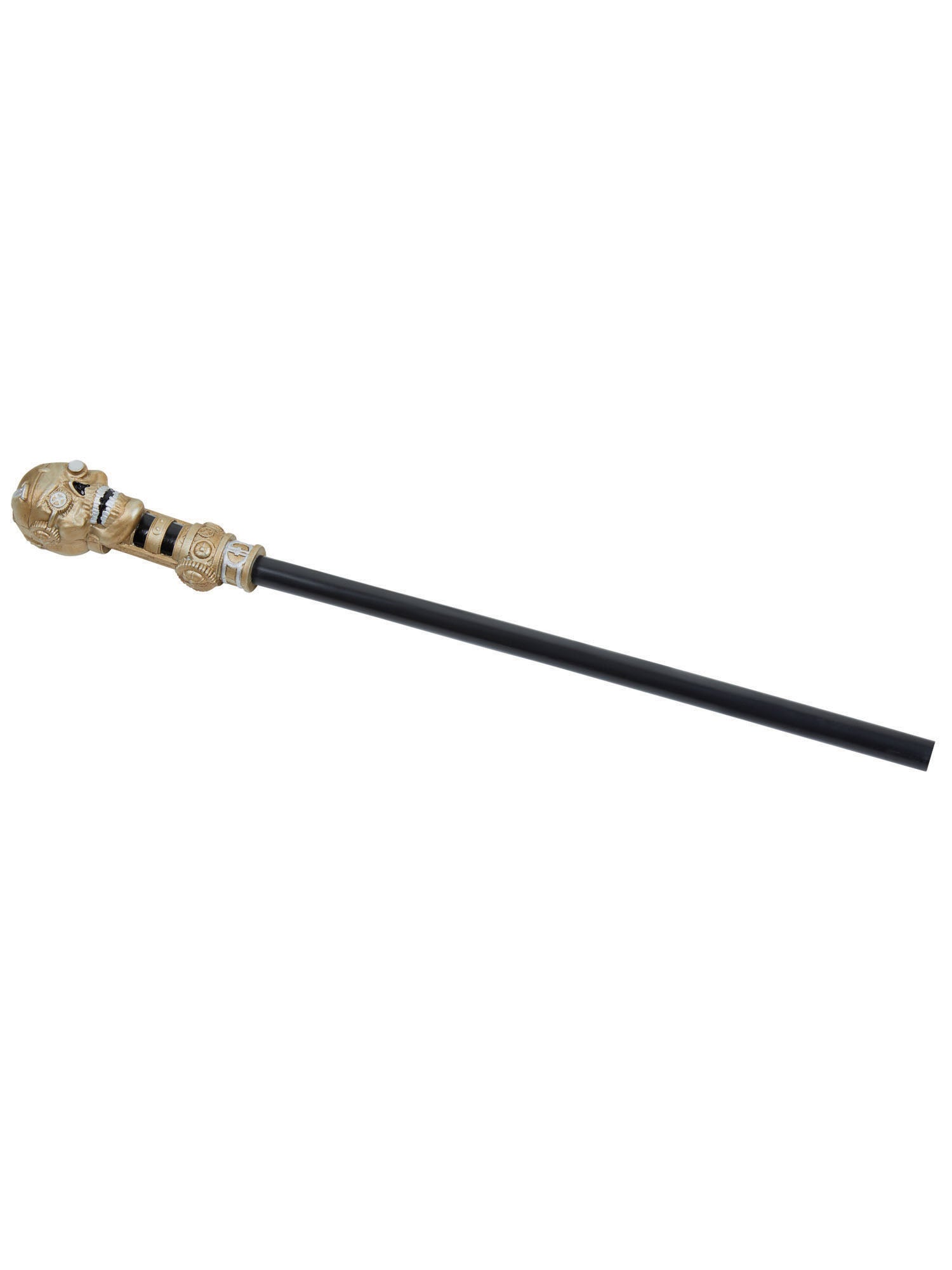 Steampunk Skull Cane 1