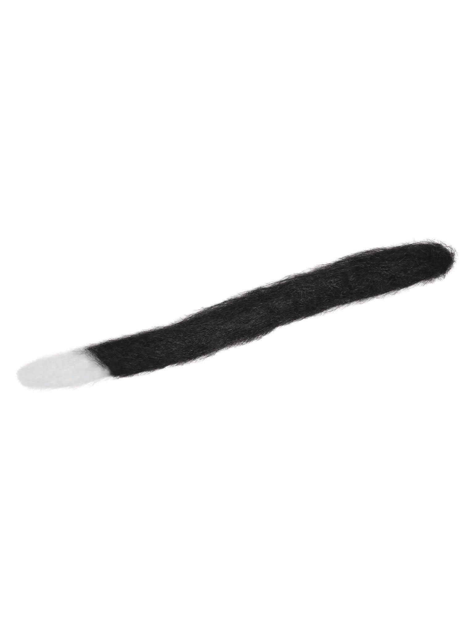 Cat Tail - Black With White Tip 1