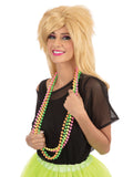 80's Neon Beaded Necklace 1