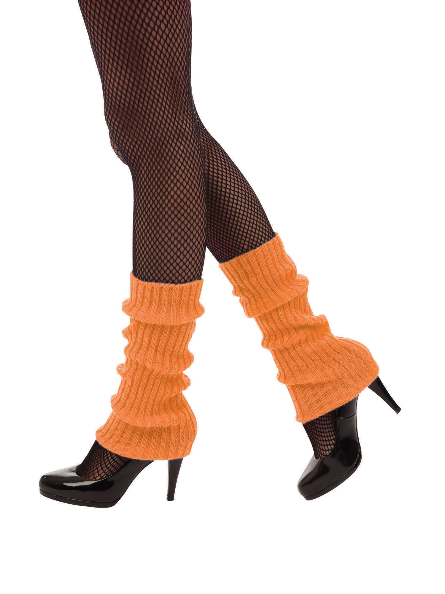 Leg Warmer Neon Orange 1