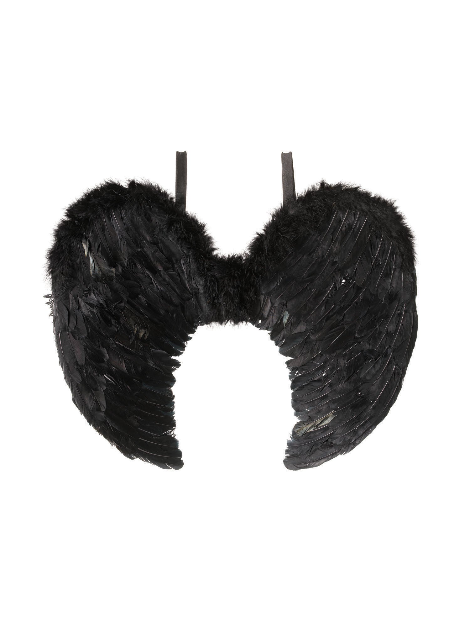 Angel Wings Feather Black 60 x 50cm 1