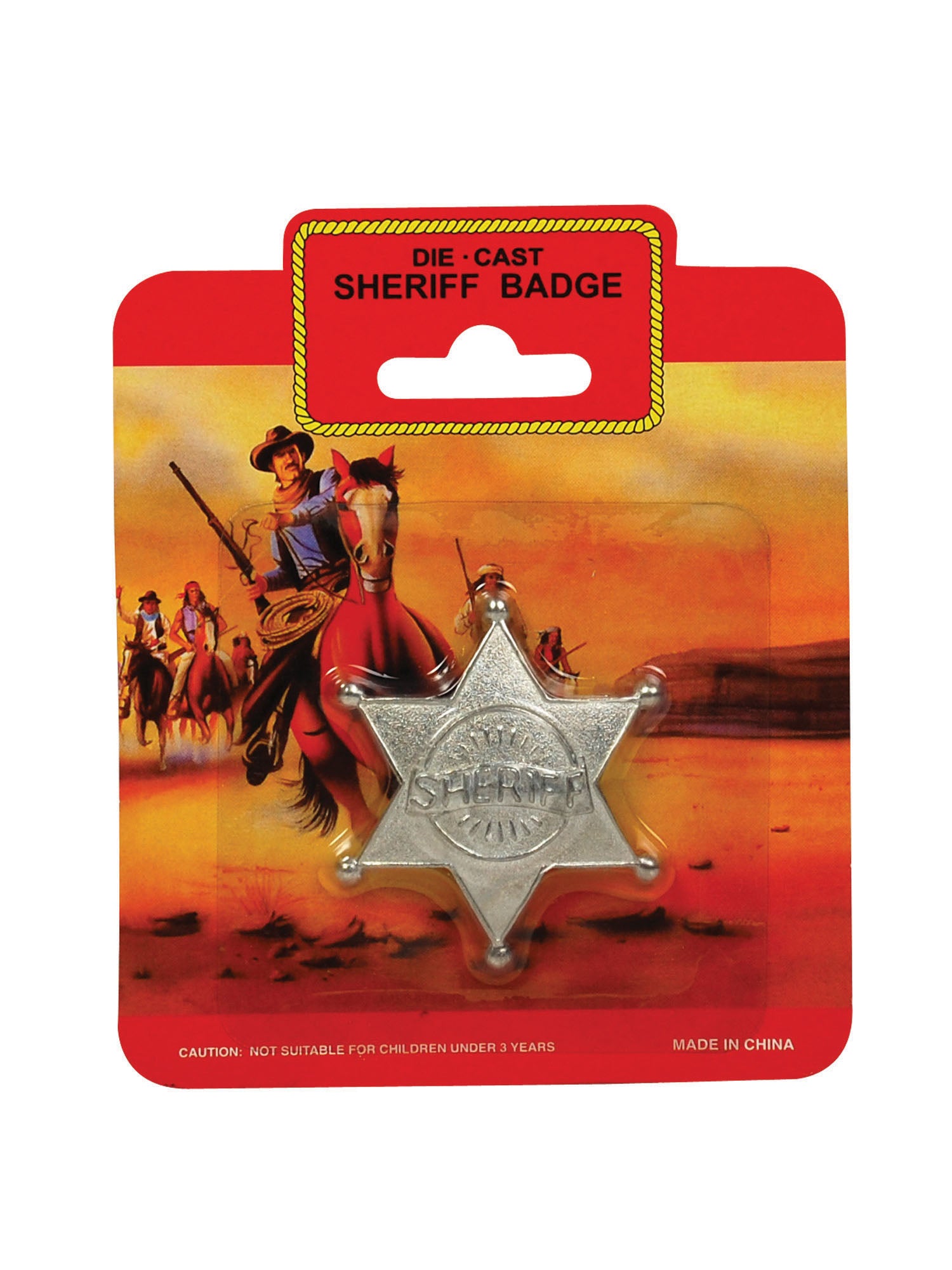 Sheriff Badge - Metal 12 pack 1