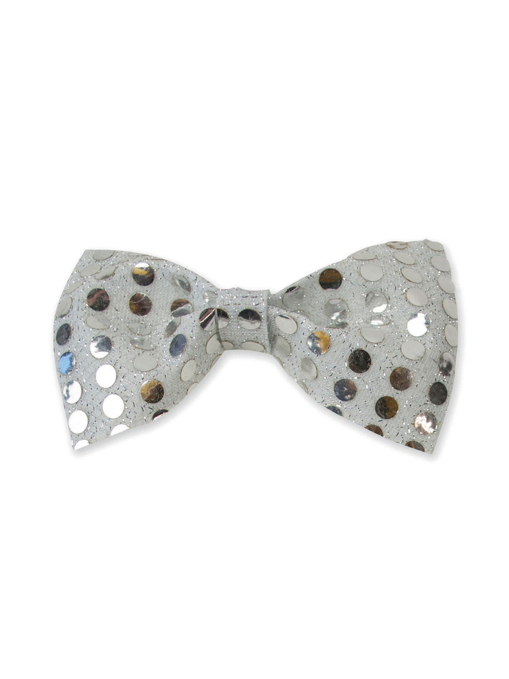 Bow Tie Sequin Silver 1
