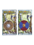 Viking Sword, Shield And Axe Set (Asst Colours) 1