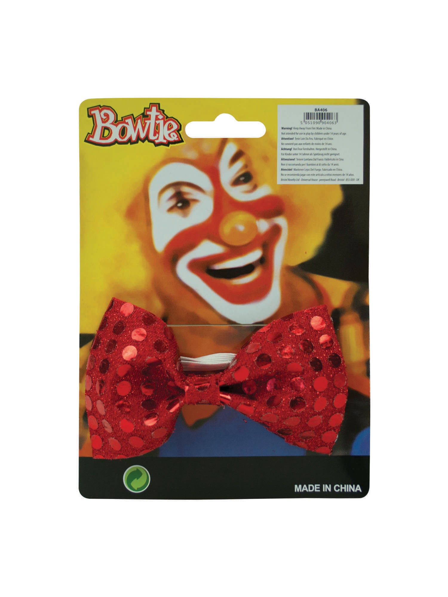 Red Sequin Bow Tie 2