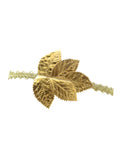 Gold Leaf Headband 1