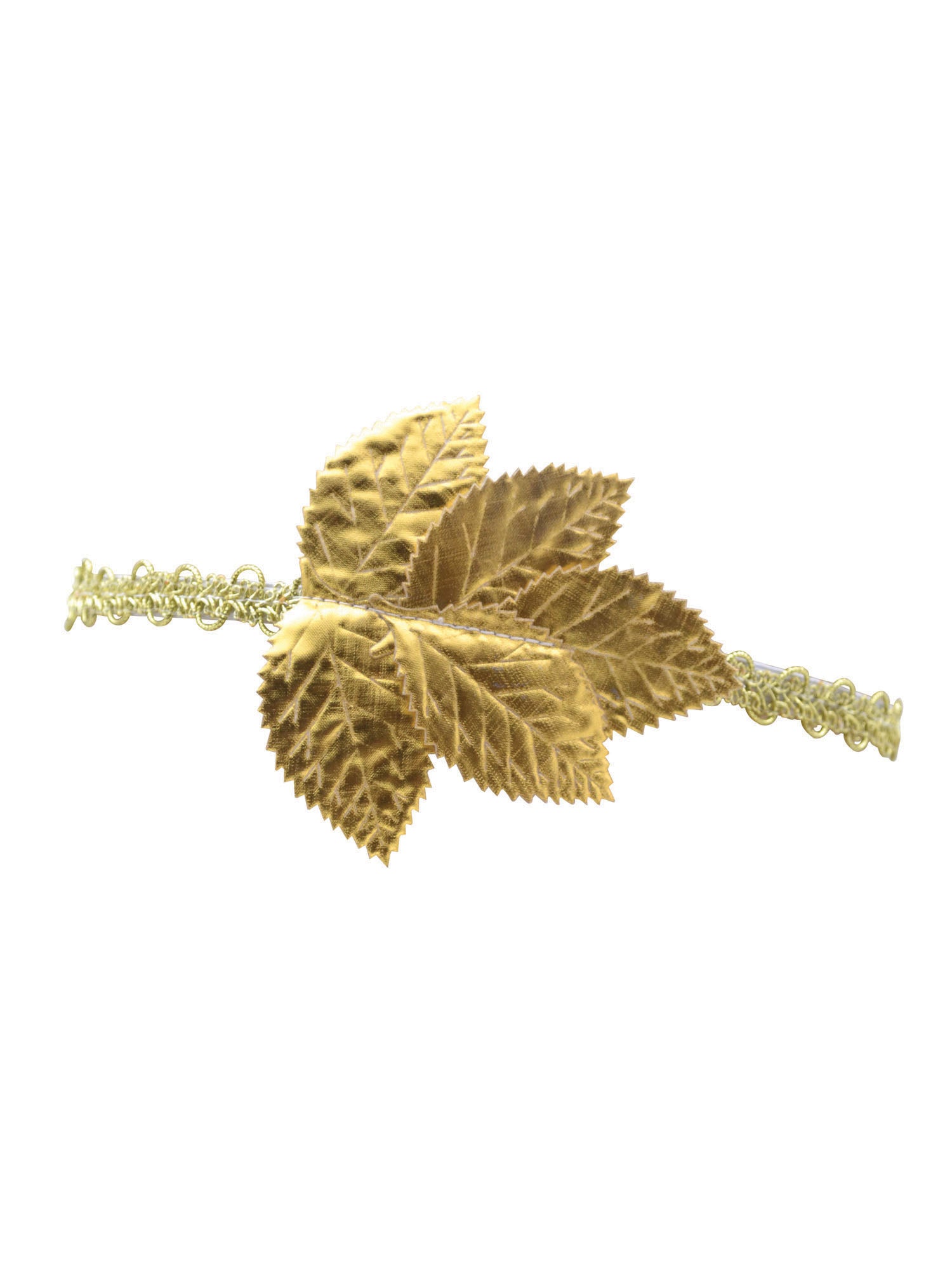 Gold Leaf Headband 1