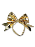 Bow on Headband -Gold 1