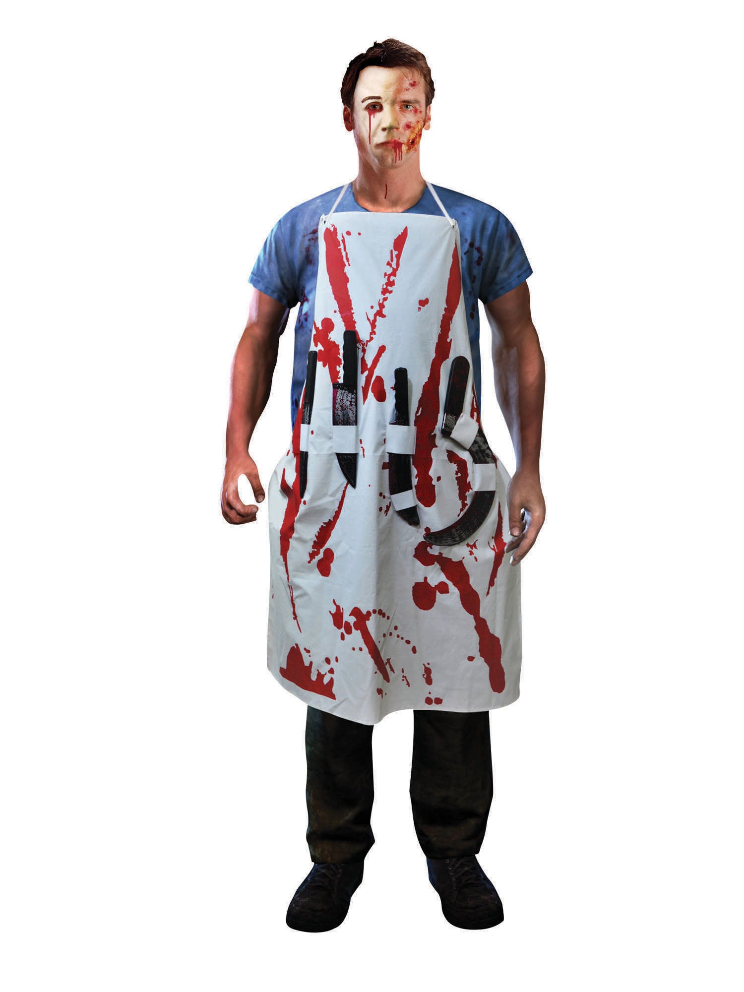 Bleeding Apron W/ 4 Weapons*** 1