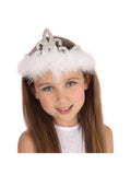 Tiara Slvr Plastic/marabou(Pink/Whte) 1