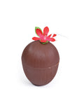Coconut Cup Flower & Straw 1