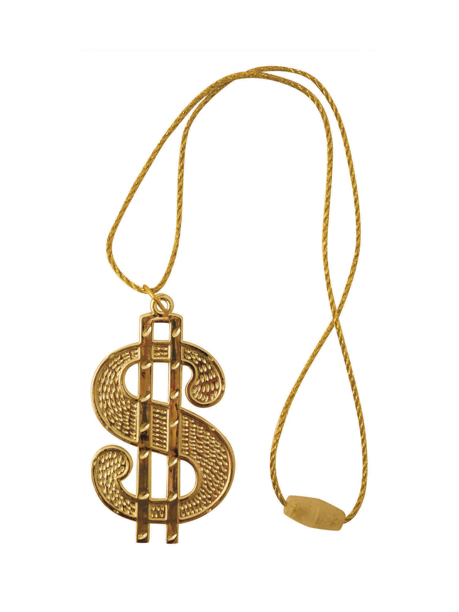 Dollar Medallion With Gold String Cord 1