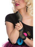Fishnet Gloves - Short - Black 1
