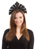 Carnival Headdress Black with Gems 1