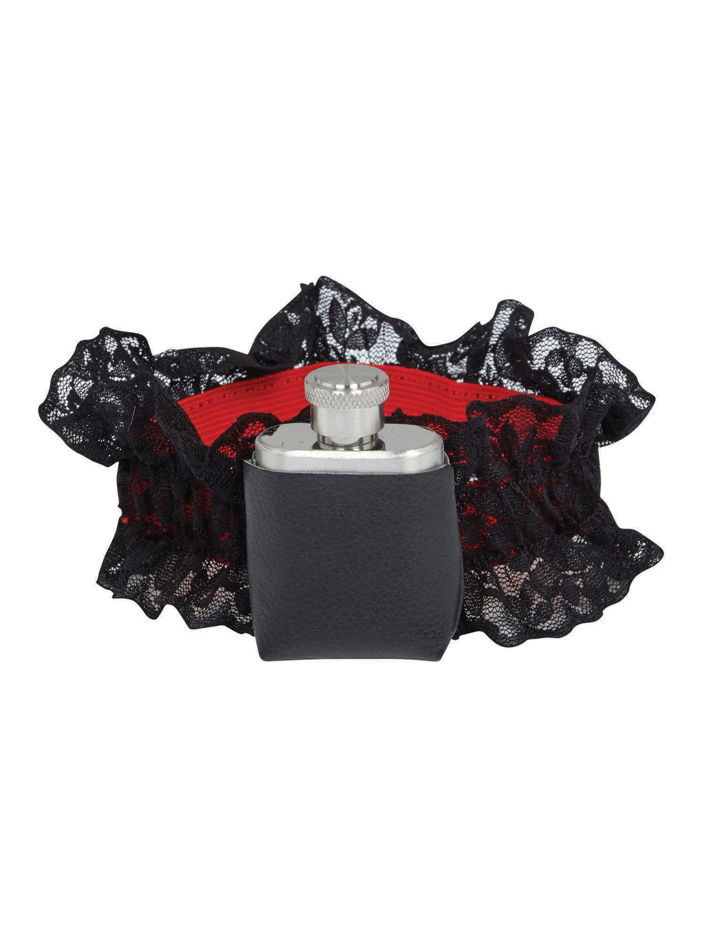 Garter W/Hip Flask 1