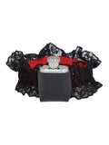 Garter W/Hip Flask 1