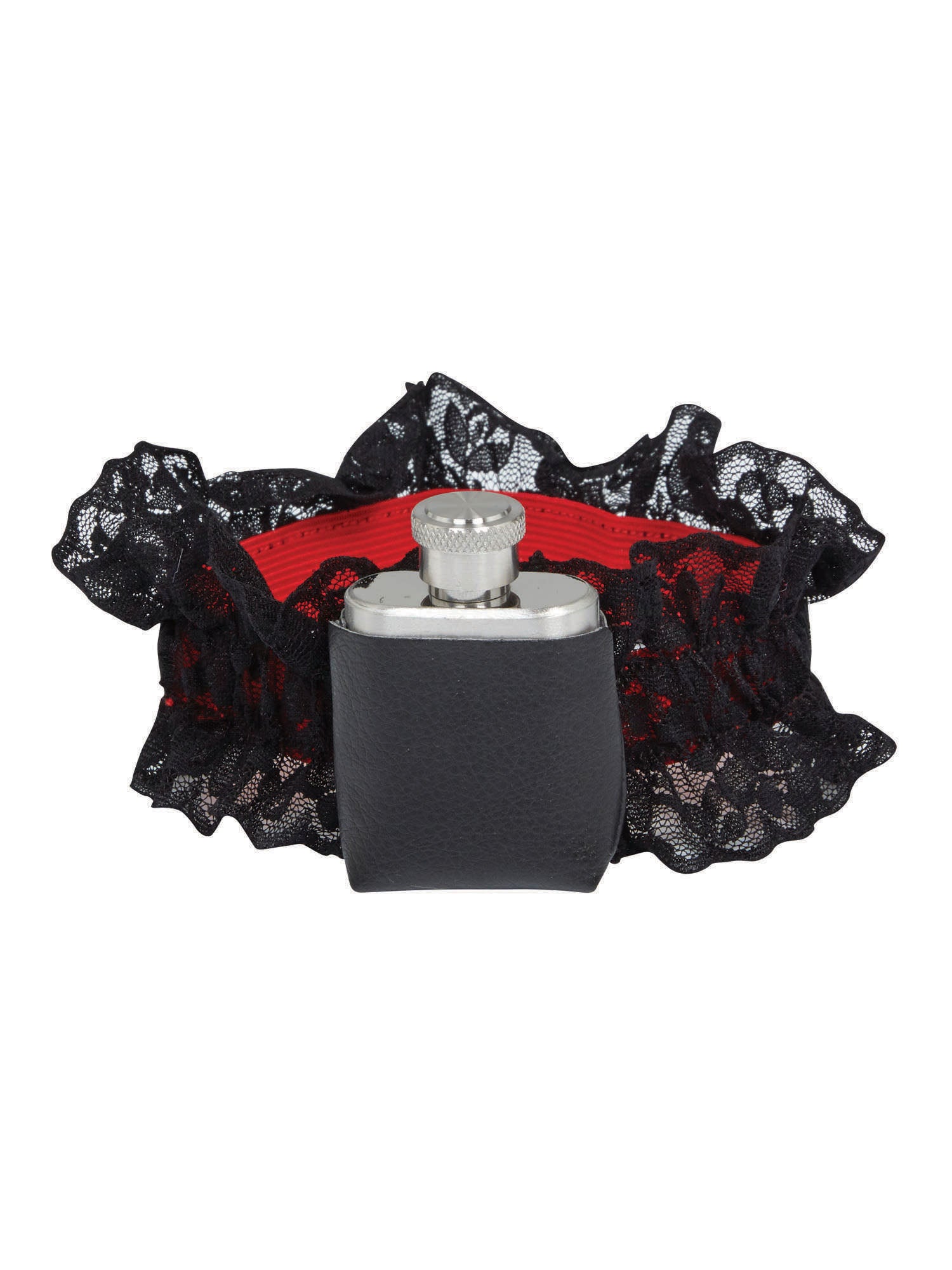 Garter W/Hip Flask 1