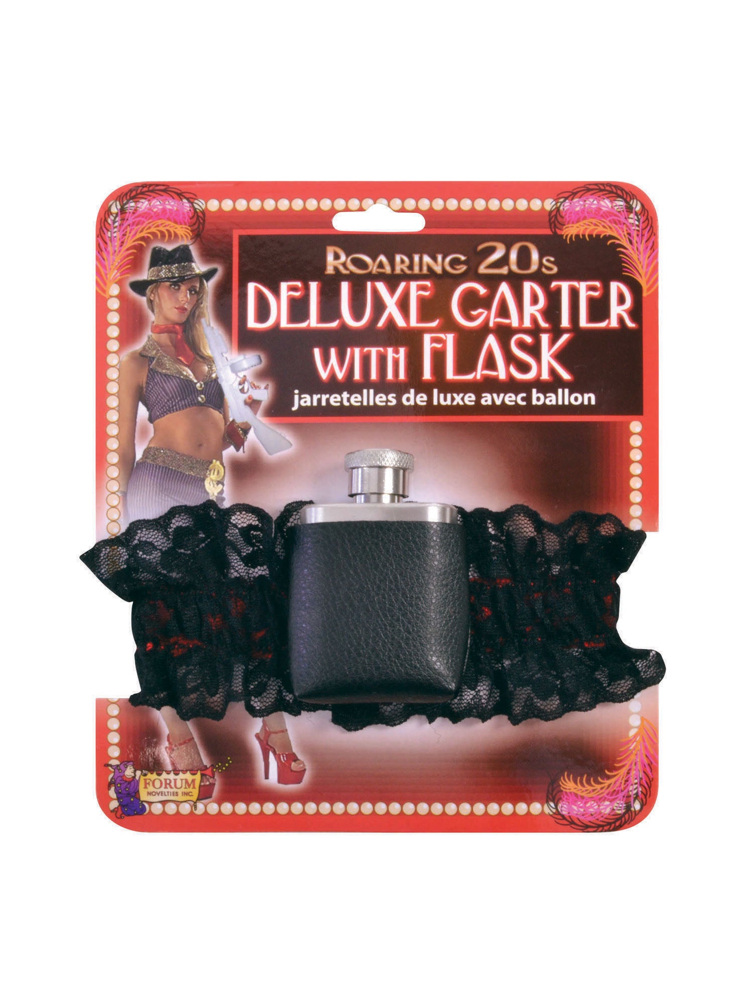 Garter W/Hip Flask 2
