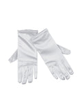 White Satin Gloves 1