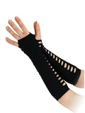 Gloves Ladder Style Black (25cm) *** 1