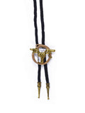 Cowboy Bootlace Tie - Steer & Rope 1