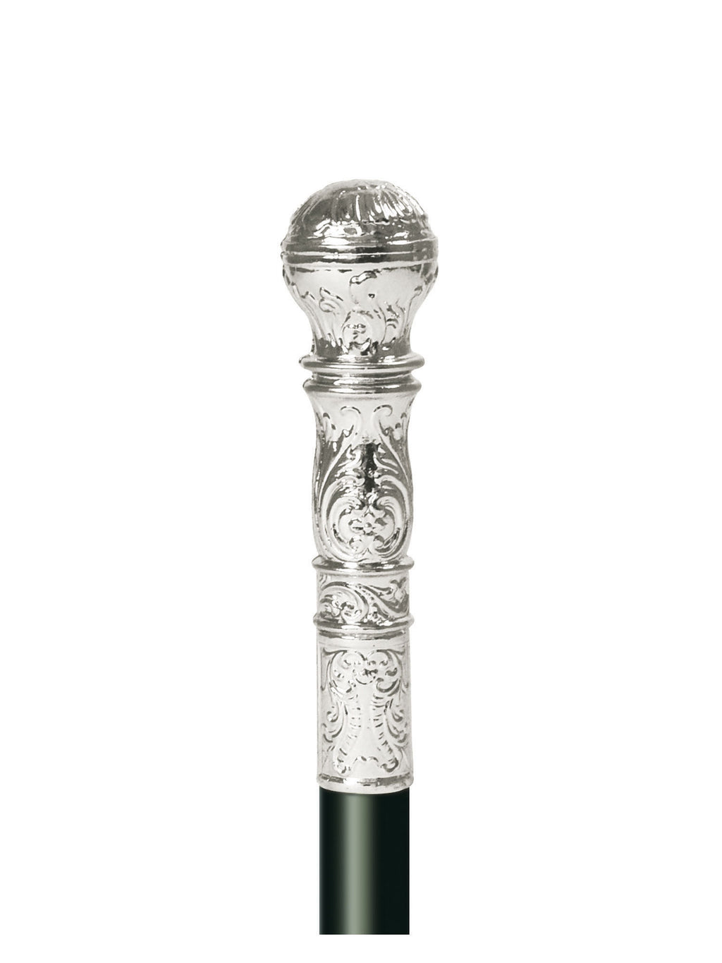 Cane With Silver Ball Handle 2