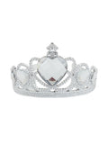 Clear Stone Silver Plastic Tiara 1