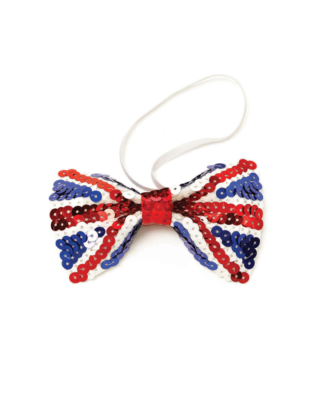 Union Jack Sequin Bow Tie 1