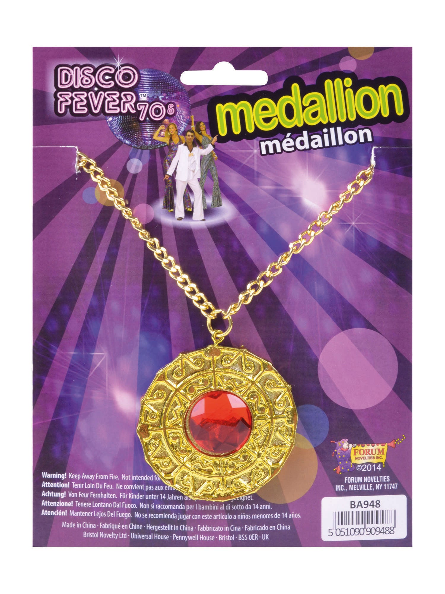 Disco Fever Medallion 1