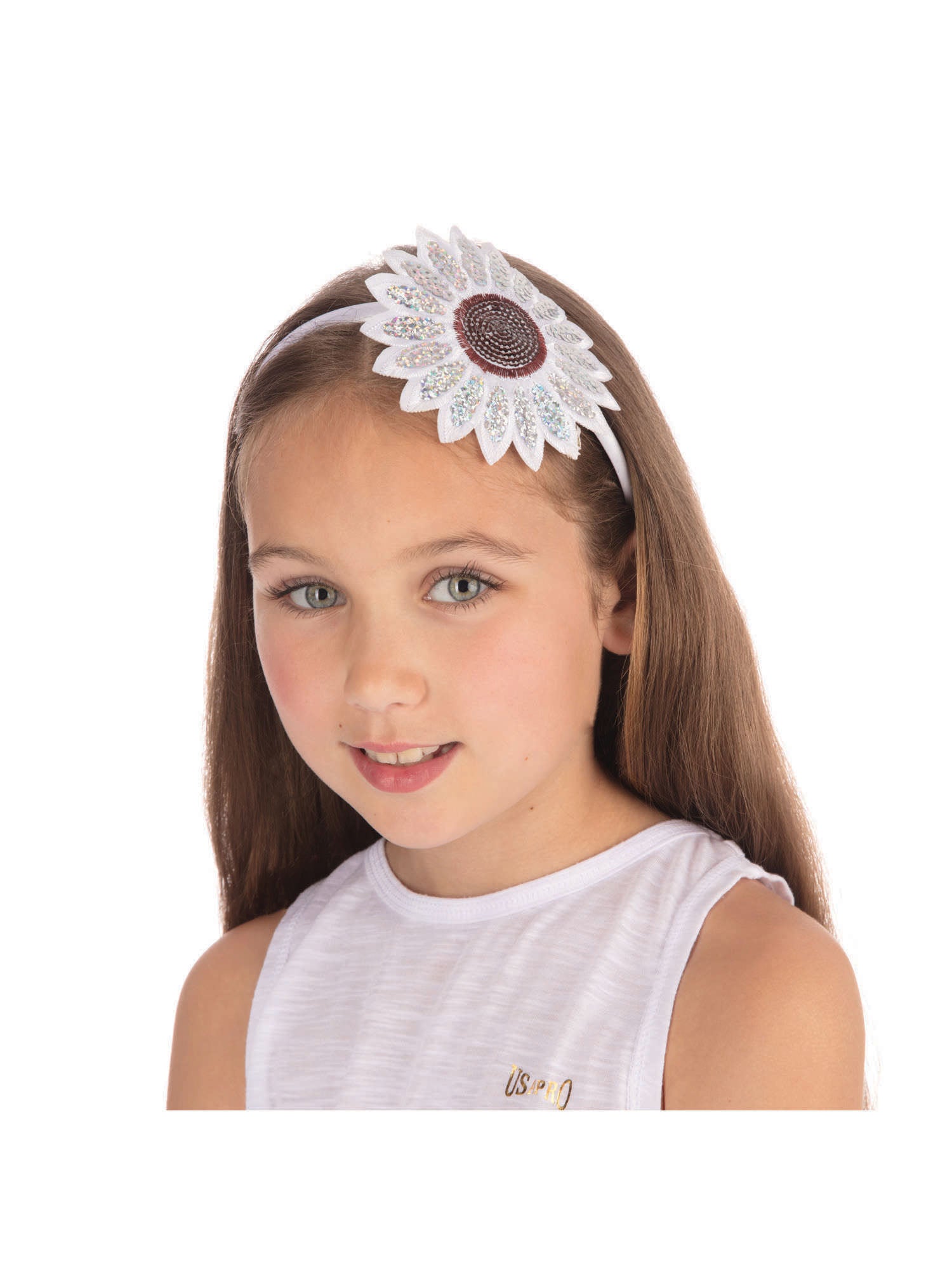 Sunflower Headband White*** 1