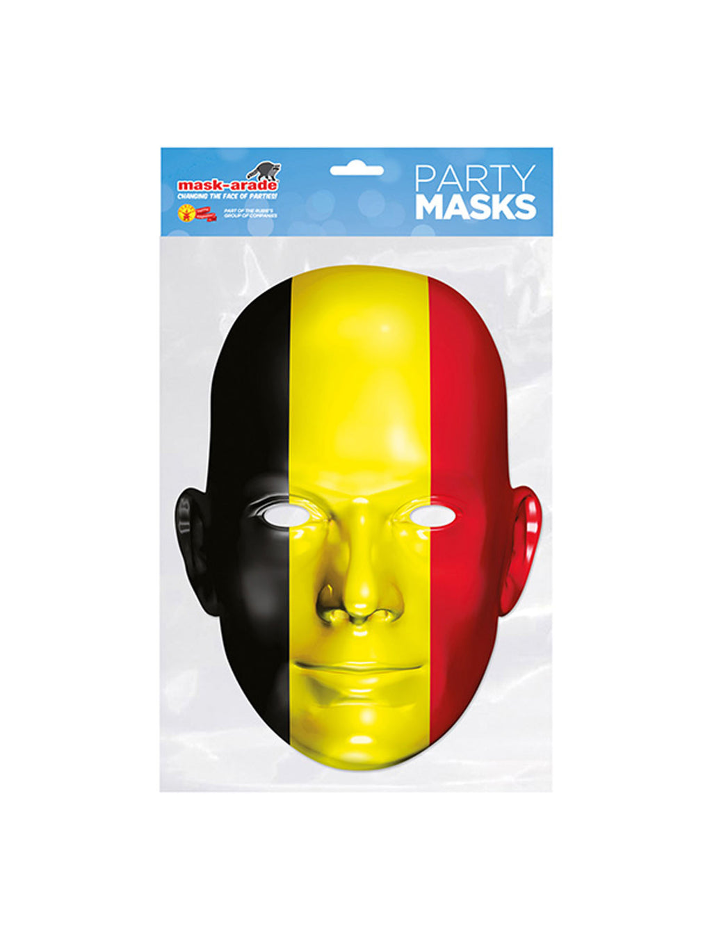 Belgium Flag Face Mask 1