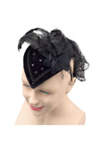 Teardrop Hat, Black Riding Hat 1