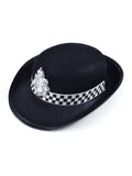 Police Felt Hat - Black 1