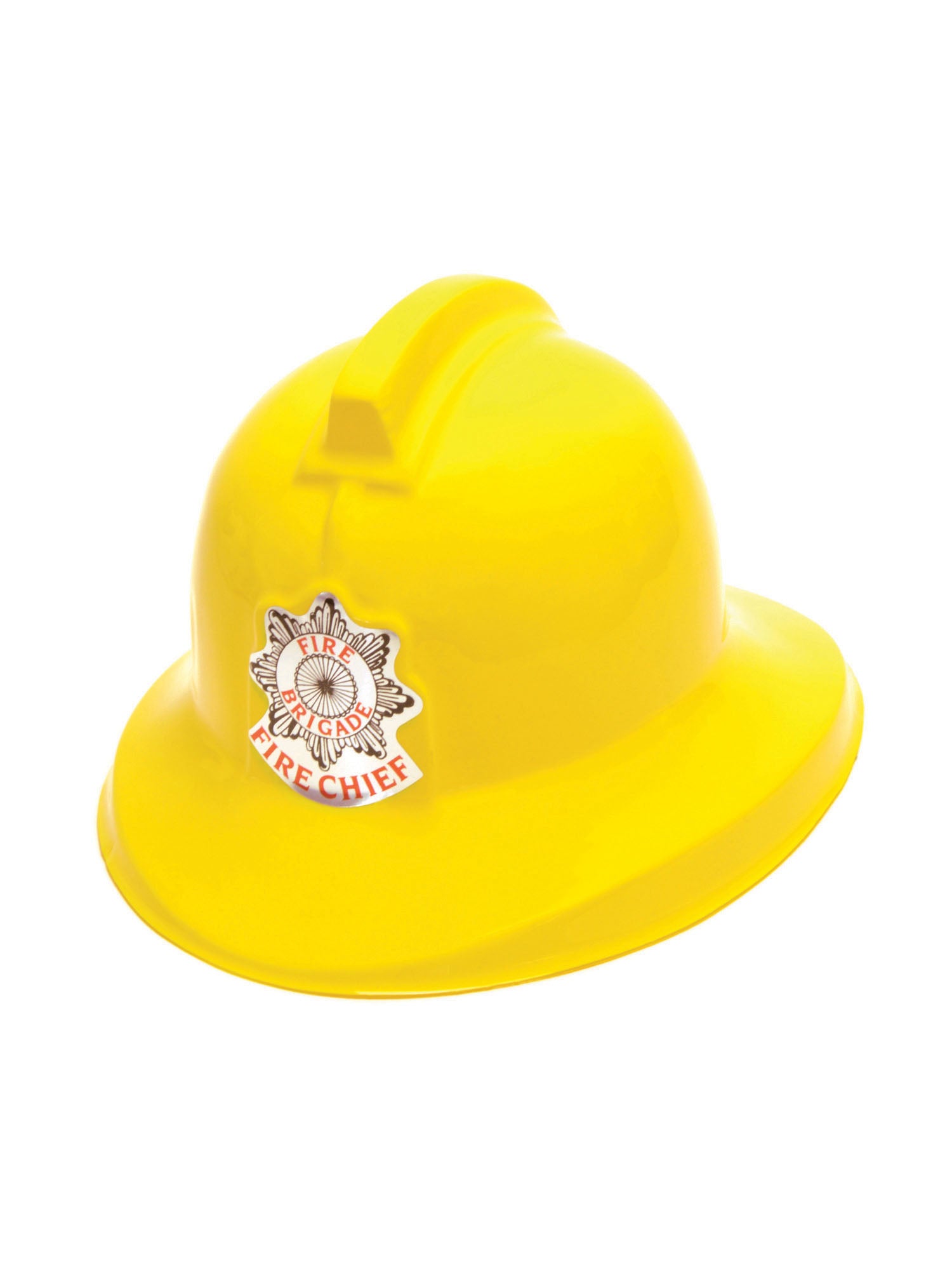Fireman Helmet Yellow Plastic 1