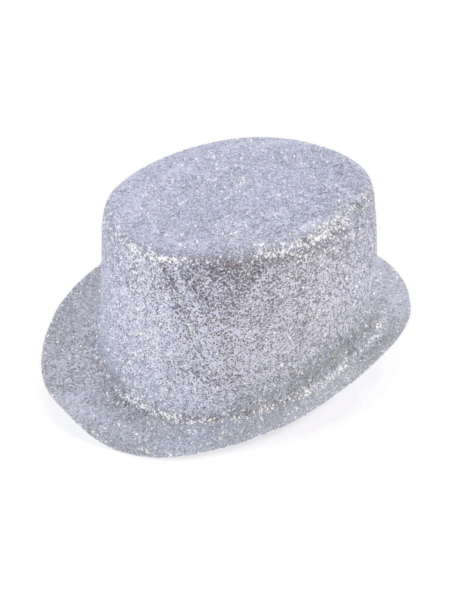 Glitter Silver Plastic Topper 1