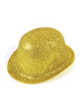 Glitter Gold Plastic Bowler 1