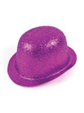 Glitter Cerise Plastic Bowler 1