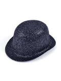 Glitter Black Plastic Bowler 1