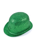 Glitter Green Plastic Bowler 1
