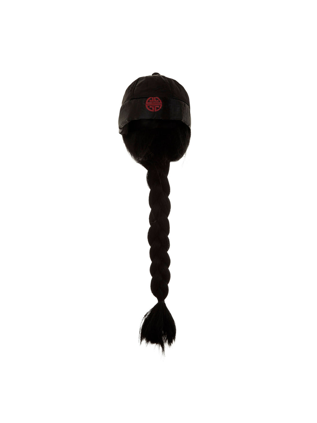 Chinese Hat With Pigtail 1