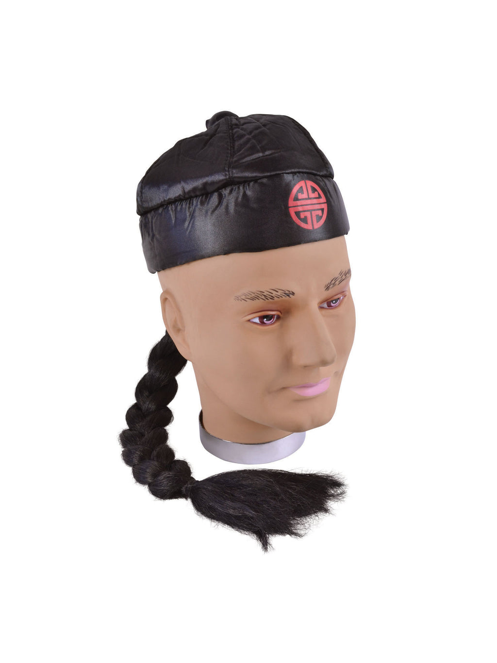 Chinese Hat With Pigtail 2