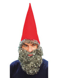Dwarf Hat Red + Beard 1