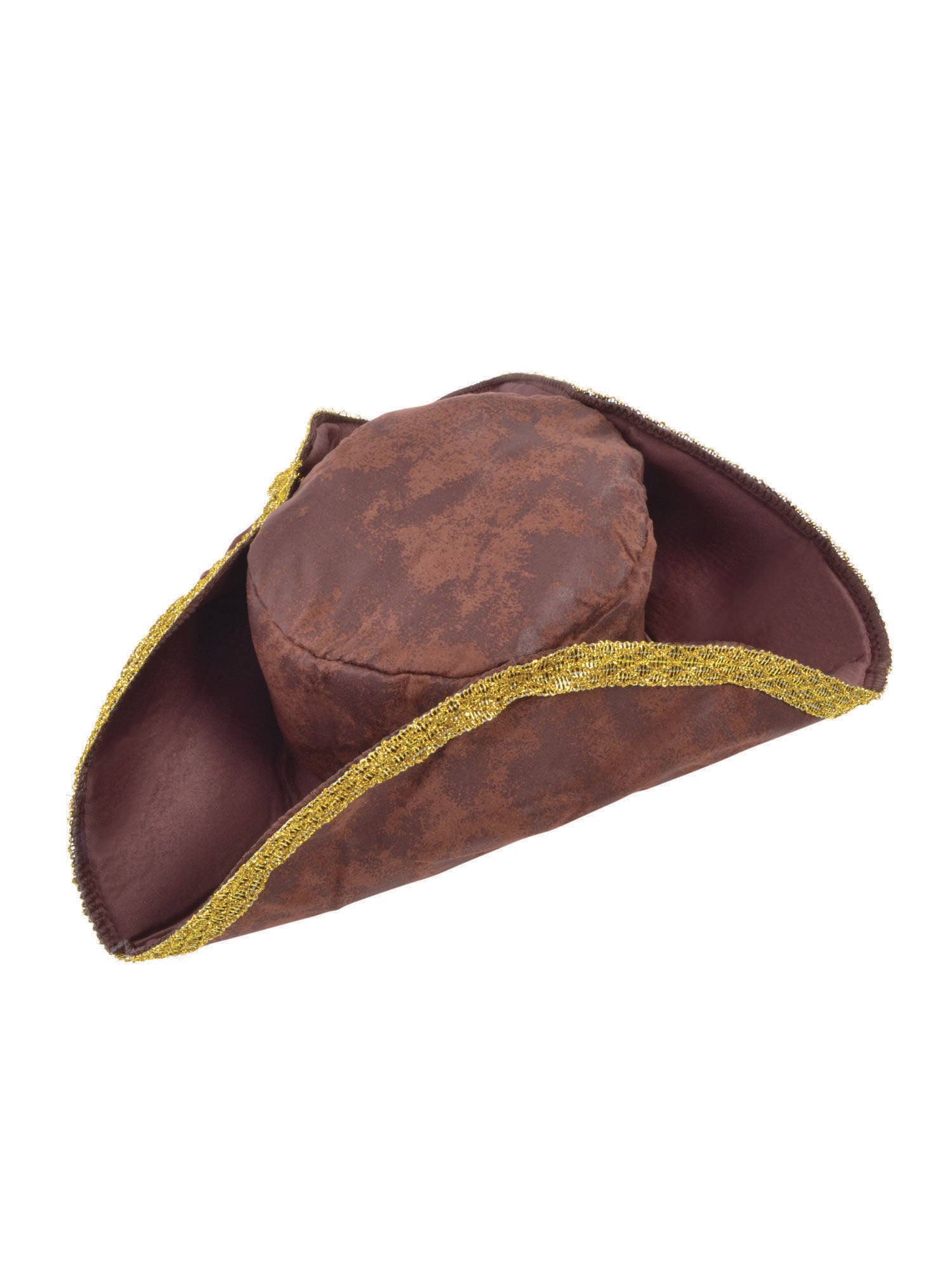 Tricorn Hat Brown/Distressed 1