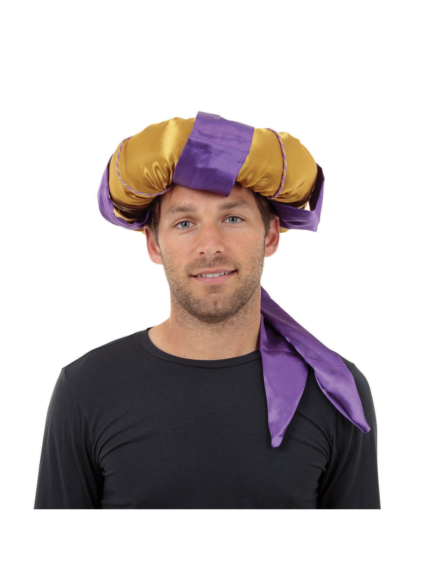 Sultan Hat Purple/Gold 1